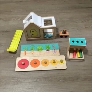 Lovevery Wooden Toy Lot